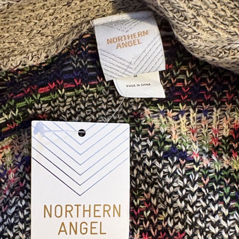 NWT Northern Angel Aztec Southwestern Cardigan Long Sweater. Size Medium - Picture 5 of 8